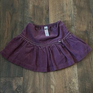 Dunnes purple Corduroy Skirt girl sz 5